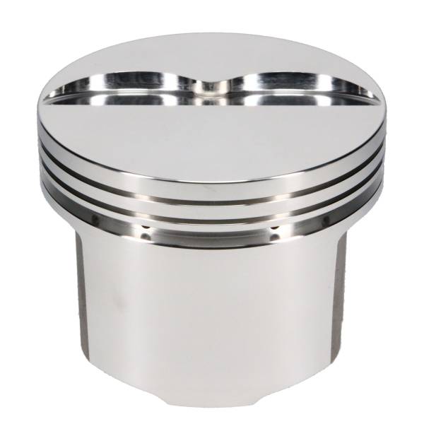 JE Pistons - JE Pistons Piston Single, 4032, Flat Top, 4.375 Bore, 1.320 CD, 0.990 Pin, Set of 1. 213453S