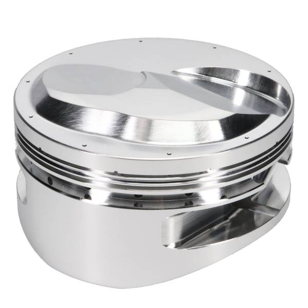 JE Pistons - JE Pistons Piston Single, 2618, Dome, 4.600 Bore, 1.270 CD, 0.990 Pin, Set of 1. 243324S