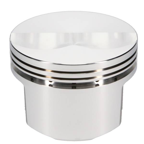 JE Pistons - JE Pistons Piston Set, 4032, Flat Top, 4.080 Bore, 1.670 CD, 0.975 Pin, Set of 8. 261496