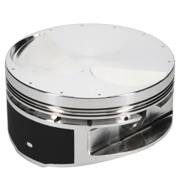 JE Pistons - JE Pistons Piston Single, 2618, Flat Top, 4.600 Bore, 1.140 CD, 0.990 Pin, Set of 1. 293518S