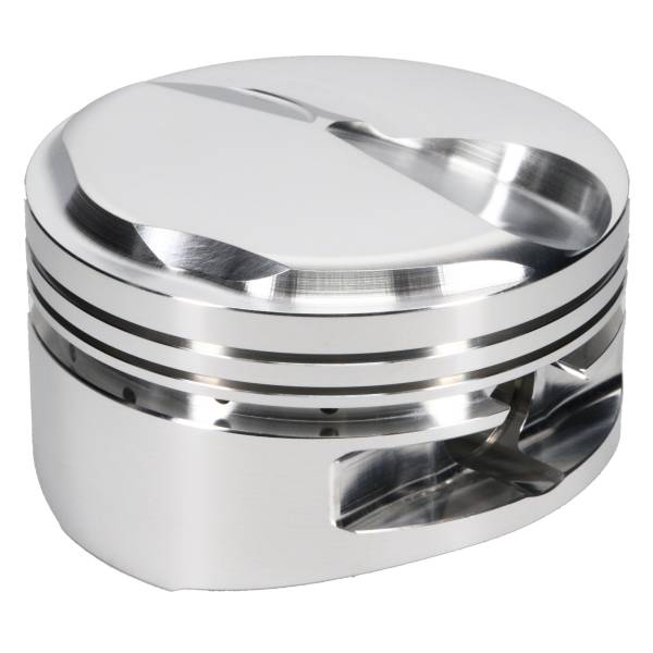 JE Pistons - JE Pistons Piston Single, 2618, Dome, 4.500 Bore, 1.270 CD, 0.990 Pin, Set of 1. 296988S