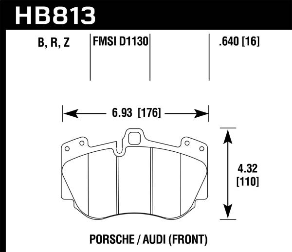 Hawk Performance - Hawk Performance Street Race Disc Brake Pad