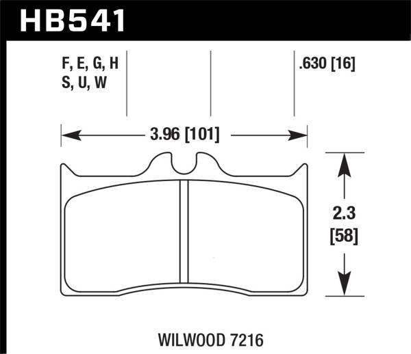 Hawk Performance - Hawk Performance DTC-80 Disc Brake Pad