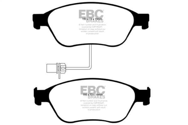 EBC Brakes - EBC Brakes Ultimax OEM Replacement Brake Pads