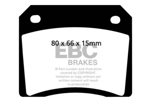 EBC Brakes - EBC Brakes Yellowstuff Street And Track Brake Pads