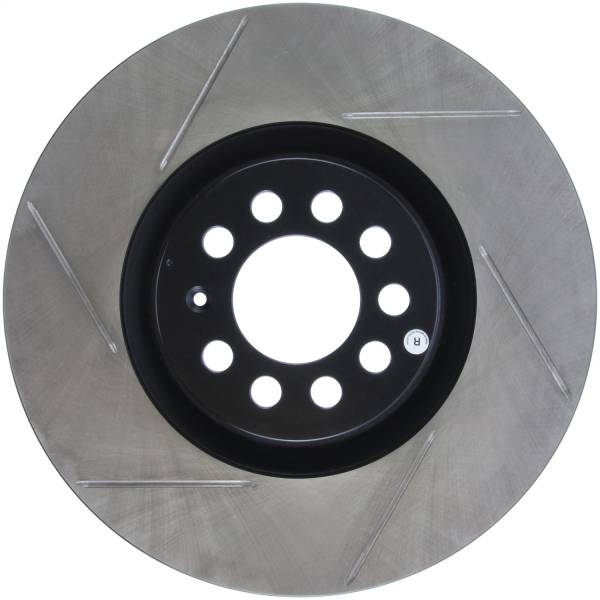 StopTech - StopTech Sport Slotted Brake Rotor; Front Left