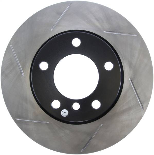 StopTech - StopTech Sport Slotted Brake Rotor; Front Left