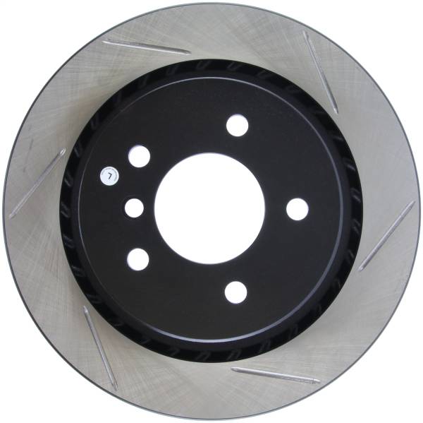 StopTech - StopTech Sport Slotted Brake Rotor; Rear Left