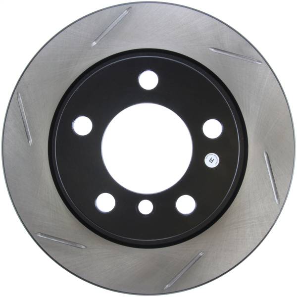 StopTech - StopTech Sport Slotted Brake Rotor; Rear Left