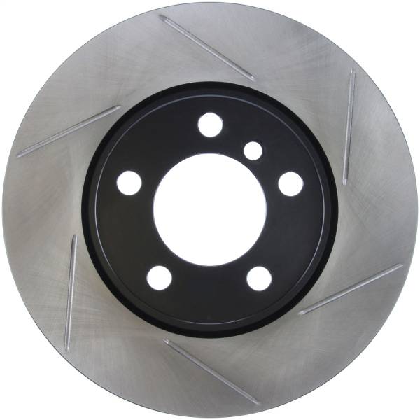 StopTech - StopTech Sport Slotted Brake Rotor; Front Left