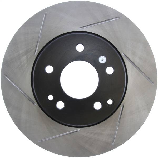 StopTech - StopTech Sport Slotted Brake Rotor; Front Left