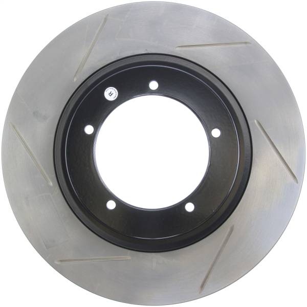 StopTech - StopTech Sport Slotted Brake Rotor; Front Right