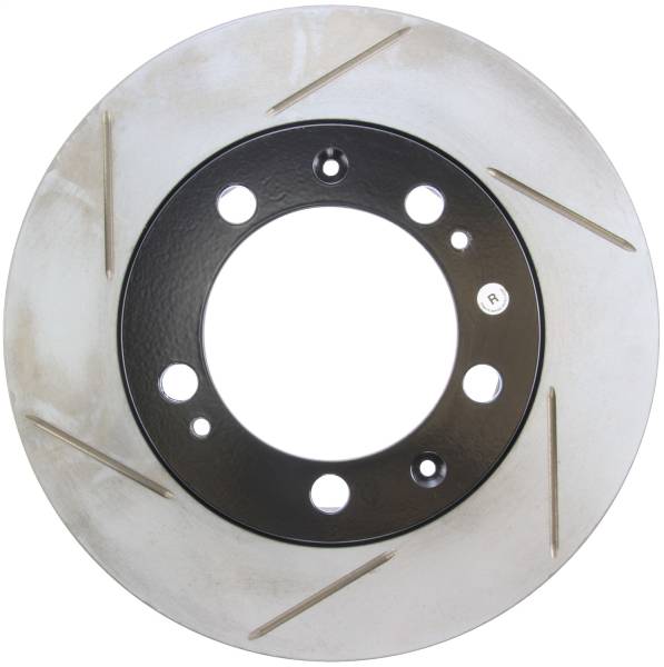 StopTech - StopTech Sport Slotted Brake Rotor; Front Left