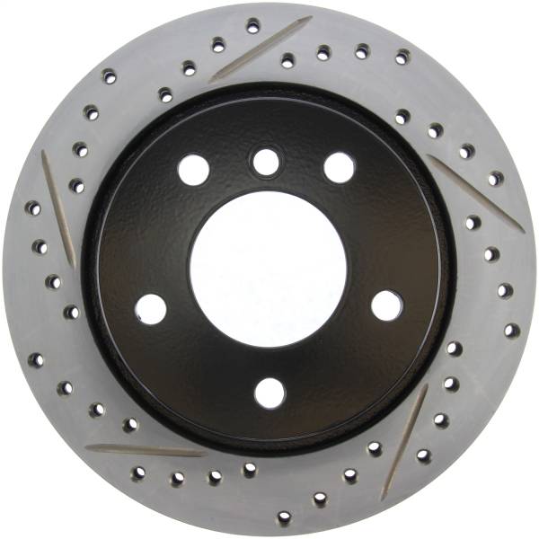 StopTech - StopTech Sport Drilled/Slotted Brake Rotor; Rear Right