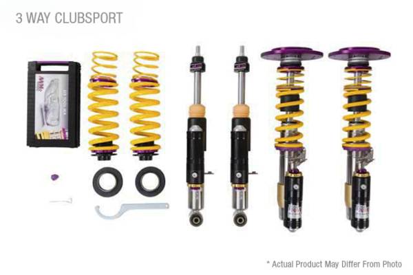 KW - KW Adjustable Coilovers, Aluminum Top Mounts, Rebound and Low & High Compression 39780242