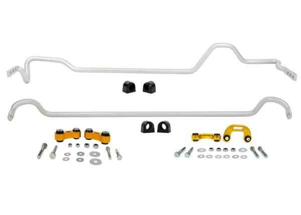 Whiteline - Whiteline 93-01 Subaru Impreza L / 98-01 Subaru Impreza RS Front & Rear Sway Bar Kit