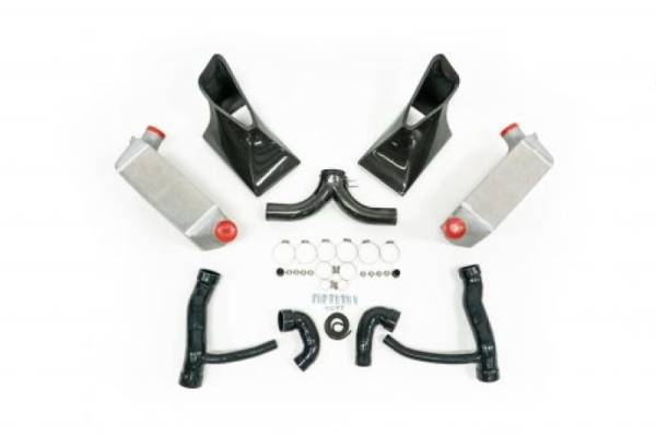 AMS - AMS Performance Porsche 997.2TT Alpha Intercooler System (For Stock Framed Turbos) - ALP.09.09.0002-2