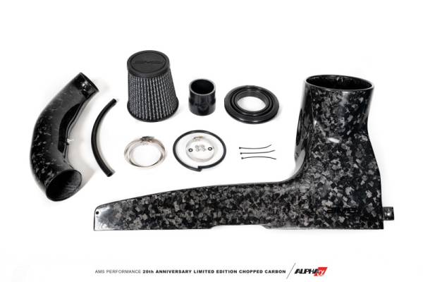 AMS - AMS Performance 2015+ VW Golf R MK7 Chopped Carbon Fiber Intake - AMS.21.08.0001-2