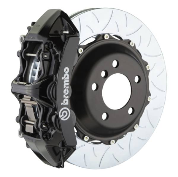 Brembo - Brembo 03-07 H2 Rear GT BBK 4 Piston Cast 2pc 380x32 2pc Rotor Slotted Type-3-Black - 2B3.9001A1