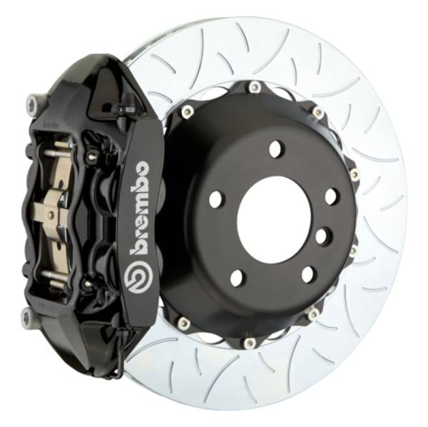 Brembo - Brembo 03-09 E-Class (Excl 4MATIC/AMG) Rr GT BBK 4Pis Cast 2pc 345x28 2pc Rtr Slot Type3-Black - 2C3.8015A1