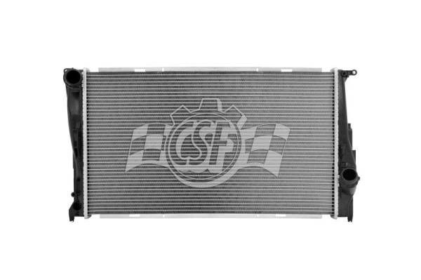 CSF - CSF 08-12 BMW 135i 3.0L OEM Plastic Radiator - 3716