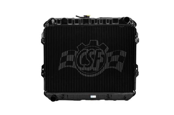 CSF - CSF 84-88 Toyota 4Runner 2.4L OEM Plastic Radiator - 850