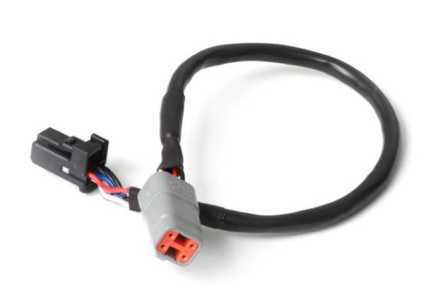 Haltech - Haltech Elite CAN Cable DTM-4 to 8 Pin Black Tyco 3000mm (120in) - HT-130038