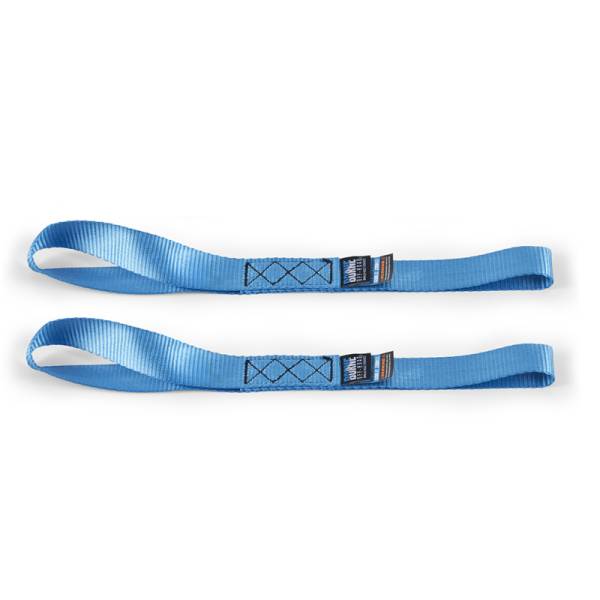 Mishimoto - Mishimoto Heavy-Duty Ratchet Tie-Down Kit (2-Pack) - Blue - BNRTC-TDHD-2BL