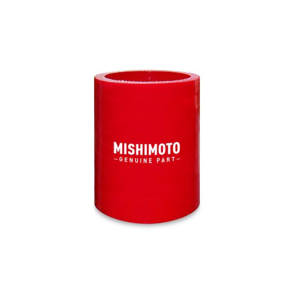 Mishimoto - Mishimoto 1.75in. Straight Coupler - Red - MMCP-175SRD