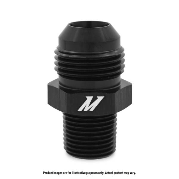 Mishimoto - Mishimoto Aluminum -4AN to 1/4 NPT Fitting - Black - MMFT-ADA-0414