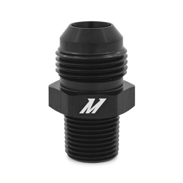 Mishimoto - Mishimoto Aluminum -4AN to 1/8 NPT Fitting - Black - MMFT-ADA-0418