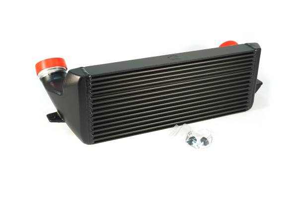 CSF - CSF 04-13 BMW 335i/xi (E90/E91/E92/E93) High Performance Stepped Core Bar/Plate Intercooler - Black - 8127B