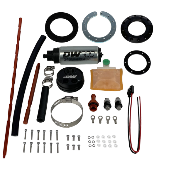 DeatschWerks - DeatschWerks Universal In-Tank Pump Mount w/DW300 340lph Fuel Pump - 9-301-5006