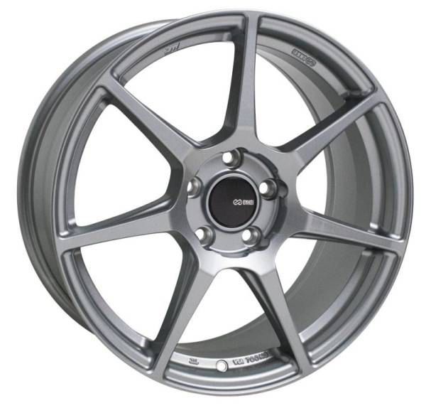 Enkei - Enkei TFR 19x8.5 35mm Offset 5x112 BP 72.6mm Bore - Storm Grey - 516-985-4435GR