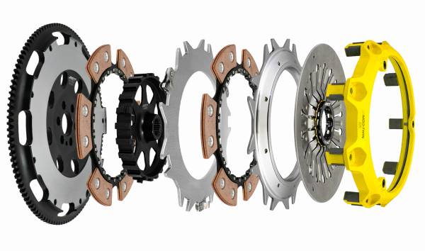 Advanced Clutch - Advanced Clutch ACT Mod-Twin 225 Heavy Duty Rigid Race Clutch Kit - T1R-N03