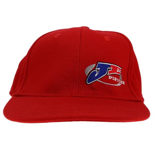 JE Pistons - JE Pistons JE Pistons, Flat Bill Hat, Red, Small/Medium - J323X