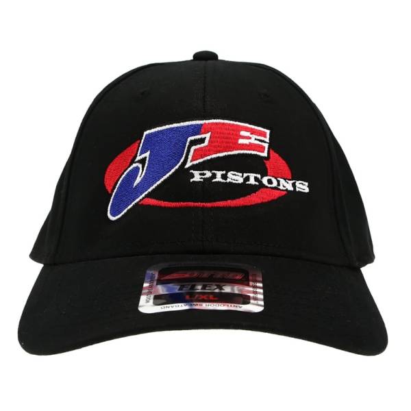 JE Pistons - JE Pistons JE Pistons, Curved Bill Hat, Black, Large / X-Large - J328X