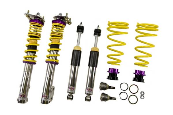 KW - KW KW Height Adjustable Stainless Steel Coilover System With Pre-Configured Damping