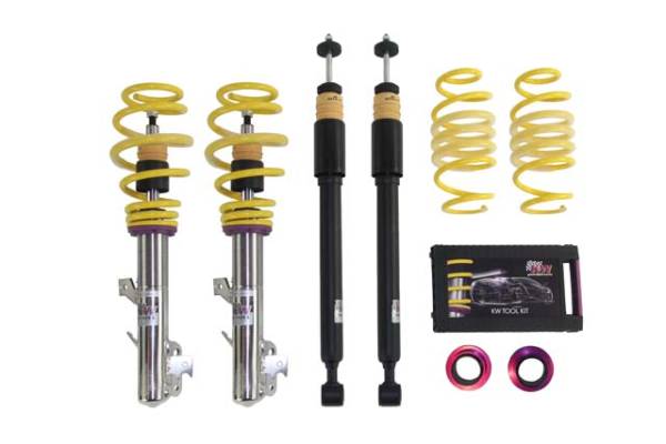 KW - KW KW Height Adjustable Stainless Steel Coilover System With Pre-Configured Damping