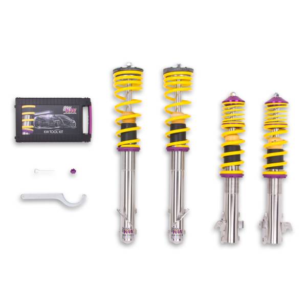 KW - KW KW Height Adjustable Stainless Steel Coilover System With Pre-Configured Damping