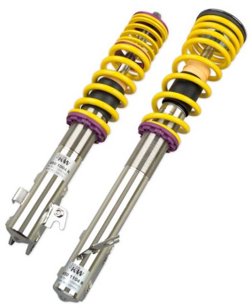 KW - KW KW Height Adjustable Stainless Steel Coilover System With Pre-Configured Damping