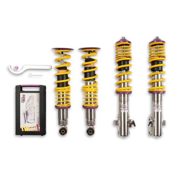 KW - KW KW Height Adjustable Stainless Steel Coilover System With Pre-Configured Damping