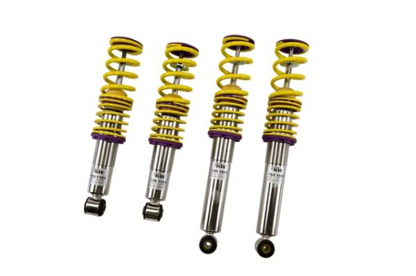 KW - KW KW Height Adjustable Stainless Steel Coilover System With Pre-Configured Damping