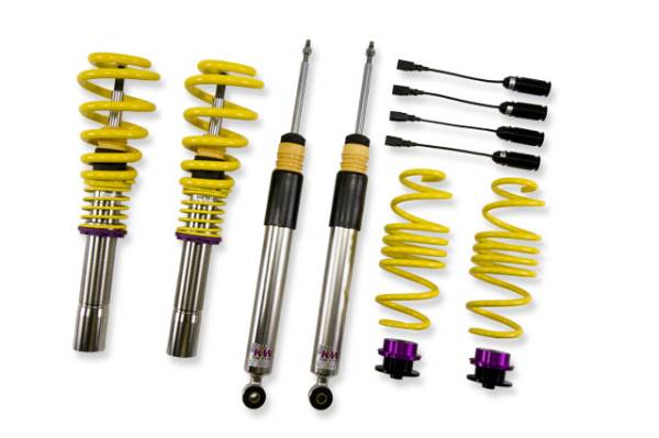 KW - KW Height adjustable stainless steel coilovers with adjustable rebound damping - 15210099