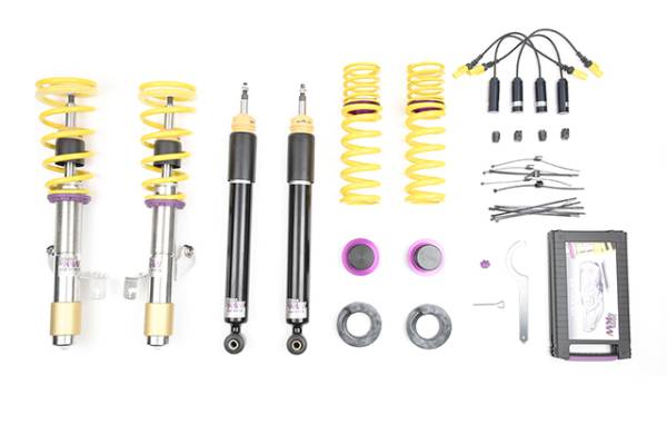 KW - KW Height adjustable stainless steel coilovers with adjustable rebound damping - 152200BG