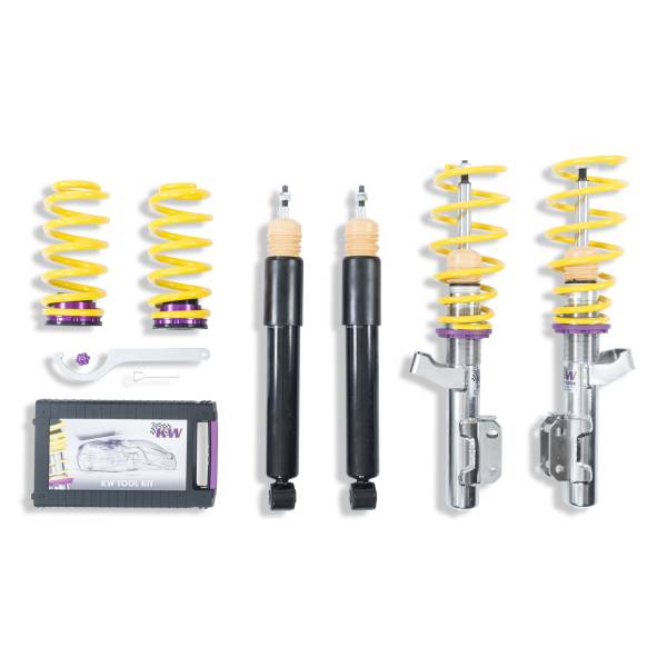 KW - KW KW Height Adjustable Stainless Steel Coilovers With Adjustable Rebound Damping