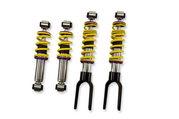 KW - KW KW Height Adjustable Stainless Steel Coilovers With Adjustable Rebound Damping