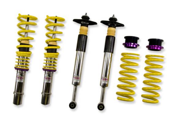 KW - KW KW Height Adjustable Stainless Steel Coilovers With Adjustable Rebound Damping