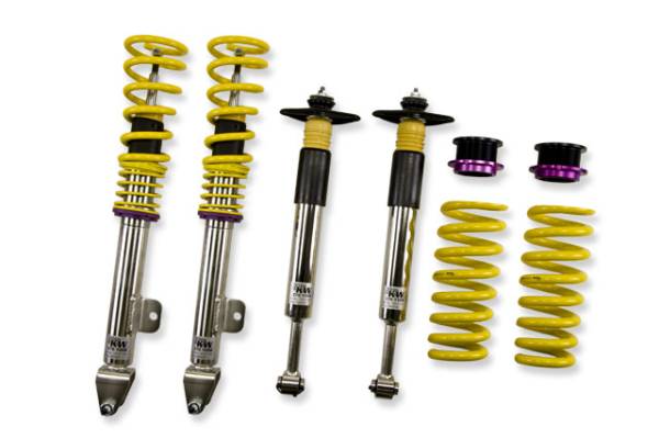 KW - KW KW Height Adjustable Stainless Steel Coilovers With Adjustable Rebound Damping