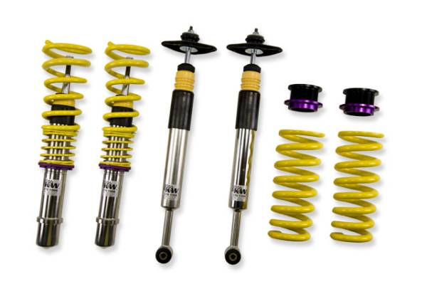 KW - KW KW Height Adjustable Stainless Steel Coilovers With Adjustable Rebound Damping